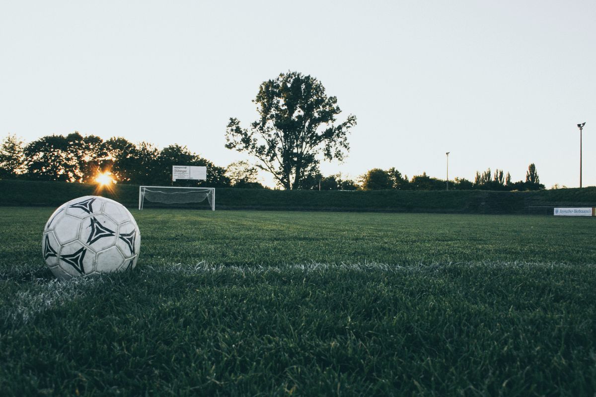Youth football academy training